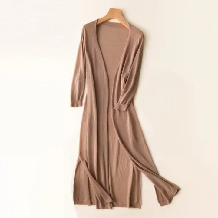 Alessandra | Women’s Long Sleeve Open Knit Cardigan