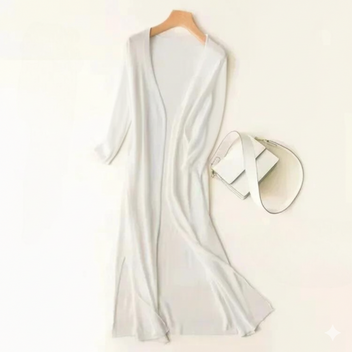 Alessandra | Women’s Long Sleeve Open Knit Cardigan