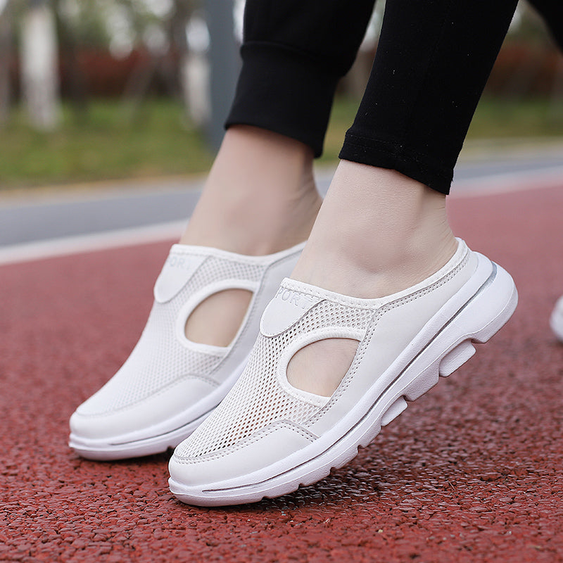 Alexandra | Women’s Slip-On Sneaker Mules With Open Back