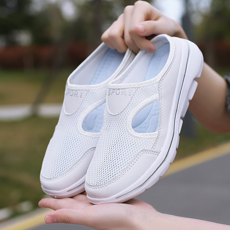 Alexandra | Women’s Slip-On Sneaker Mules With Open Back