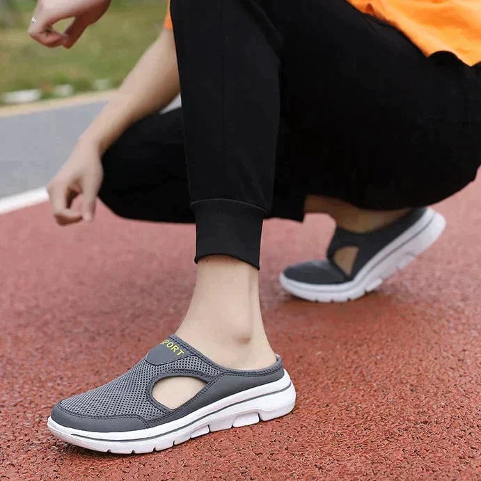 Alexandra | Women’s Slip-On Sneaker Mules With Open Back
