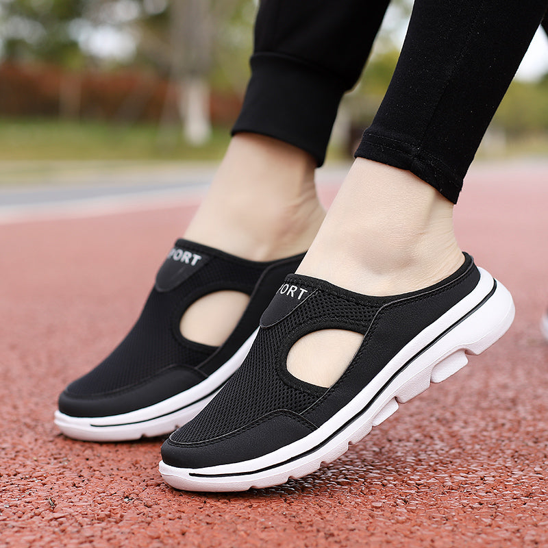 Alexandra | Women’s Slip-On Sneaker Mules With Open Back