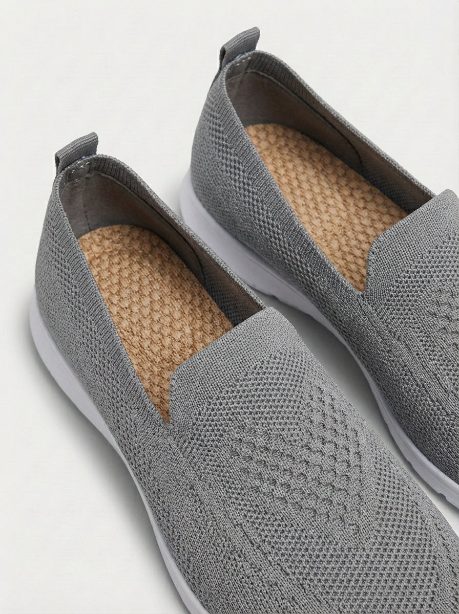 Amelia | Women’s Round Toe Slip On Walking Shoes