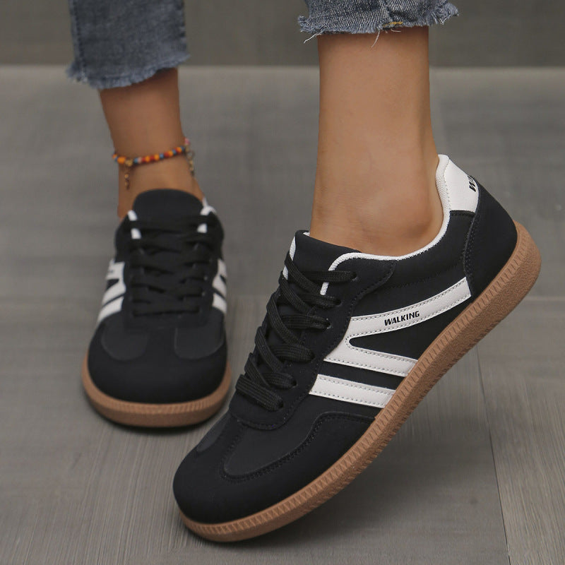 Annette | Women’s Round Toe Lace Up Walking Shoes