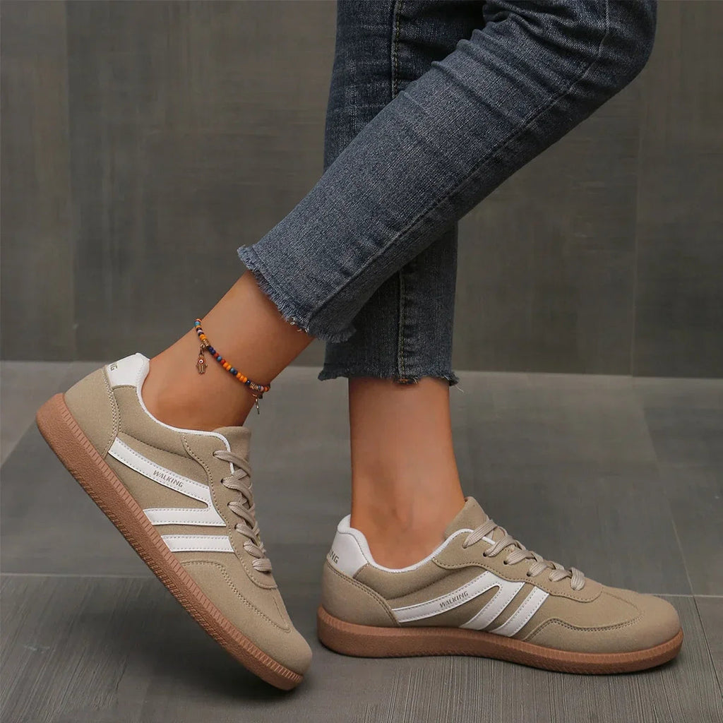 Annette | Women’s Round Toe Lace Up Walking Shoes