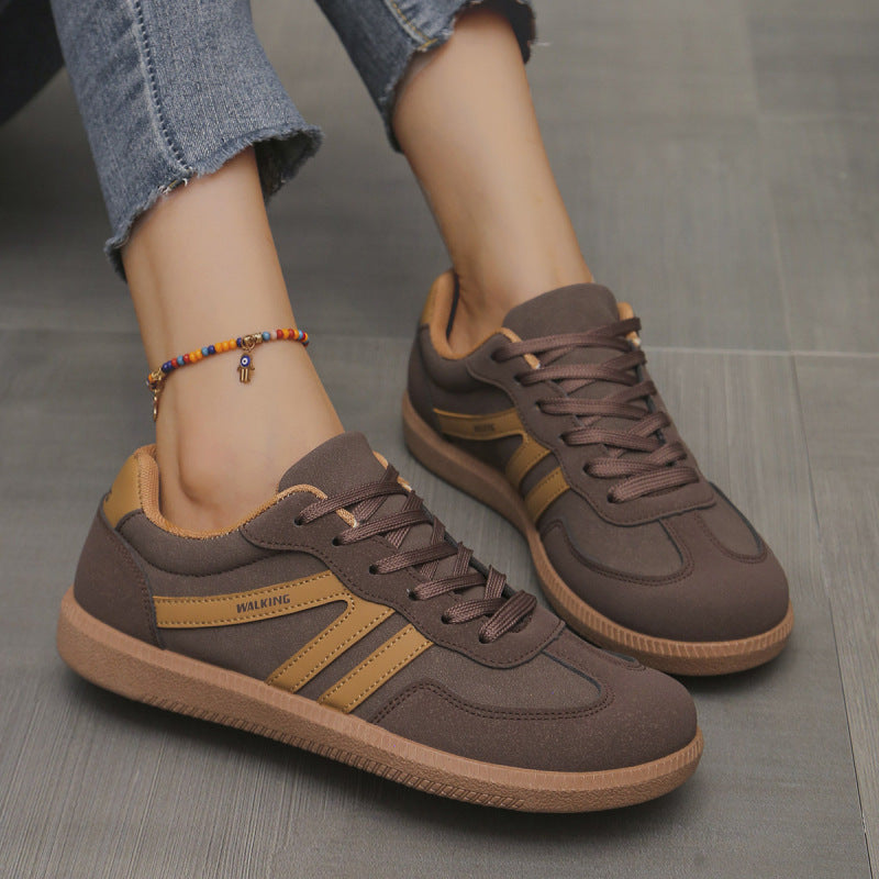 Annette | Women’s Round Toe Lace Up Walking Shoes