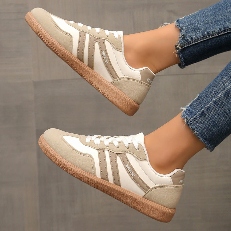 Annette | Women’s Round Toe Lace Up Walking Shoes