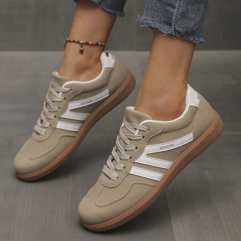 Annette | Women’s Round Toe Lace Up Walking Shoes