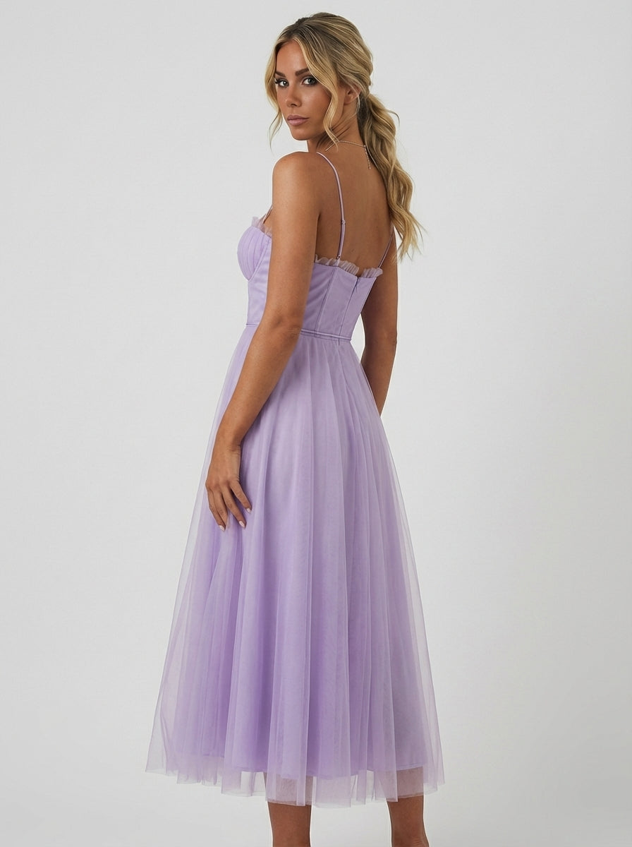 Ariana | Women’s Sweetheart Corset Dress With Thin Strap