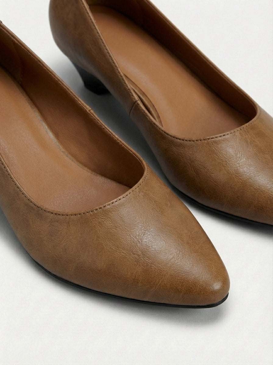 Ava | Women’s Slim Profile Pointed Toe Occasion Flats
