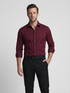 Brandon | Men’s Button Up Collared Long Sleeve Dress Shirt