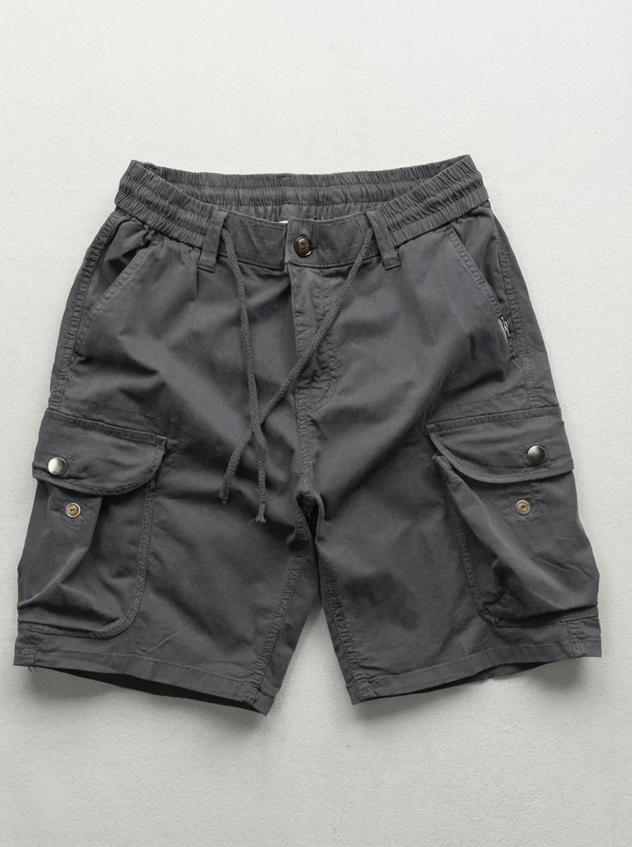 Donald | Men's Summer Cargo Shorts Elastic Waist