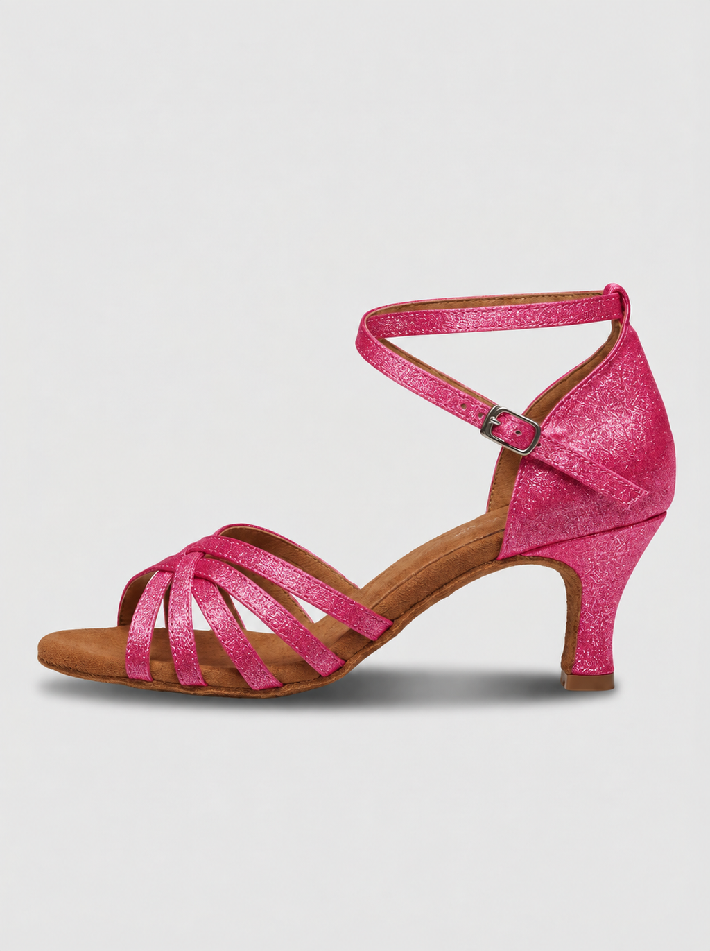Ella | Women’s Criss Cross Strap Open Toe Dance Heels Women