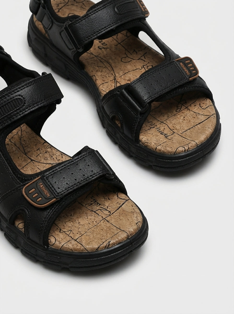Ethan | Men’s Multi Strap Open Toe Hiking Sandals