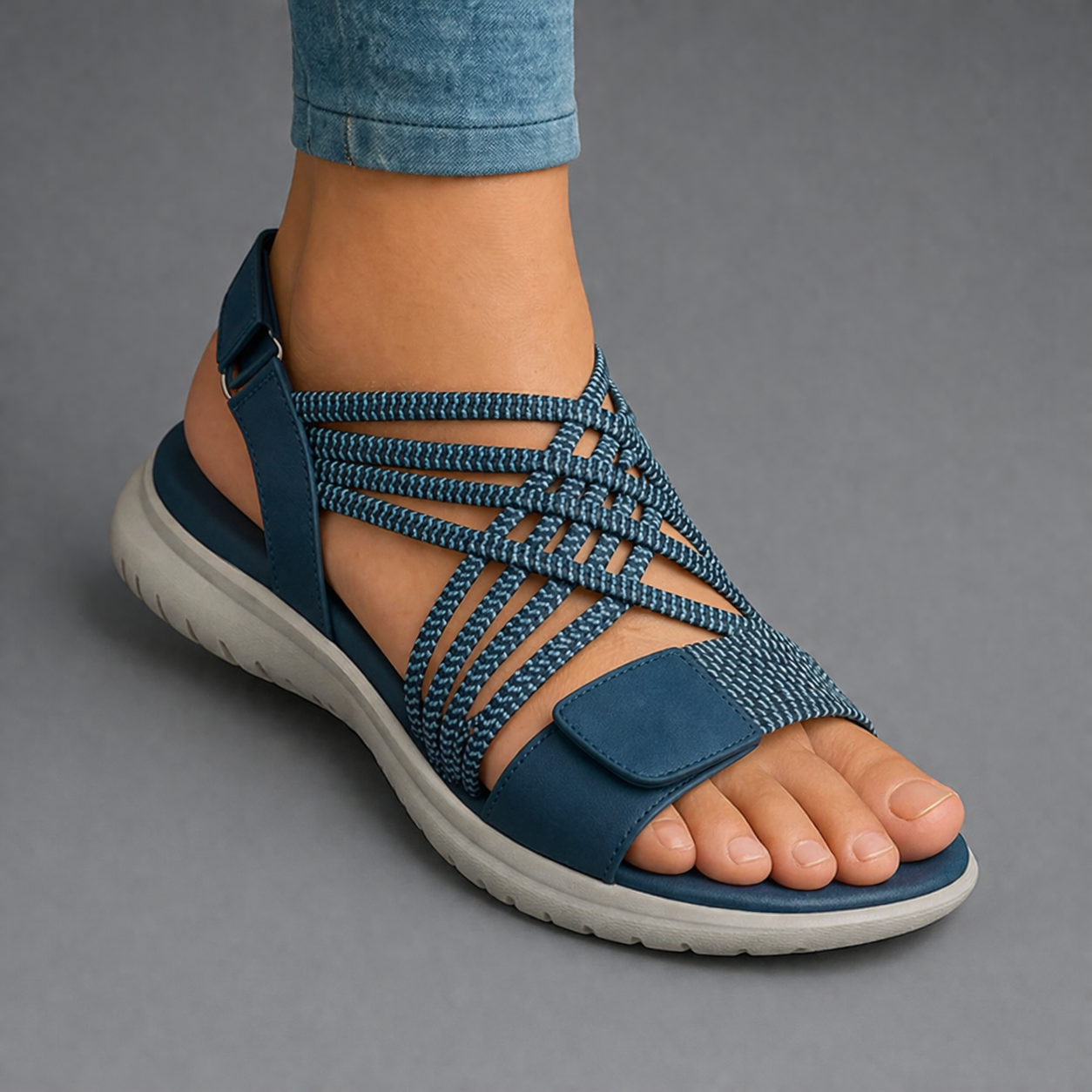 Heidi | Women’s Open Toe Back Strap Summer Walking Sandals