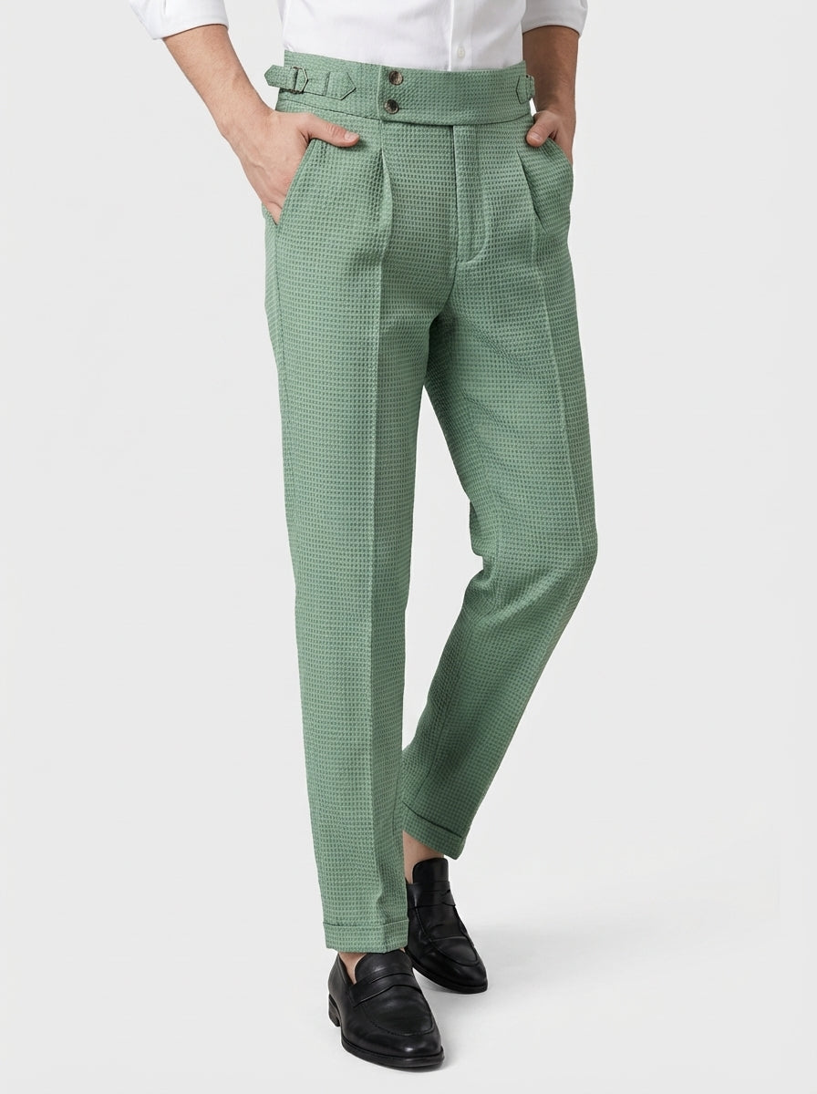 Henry | Men's Pleated Wedding Guest Dress Pants