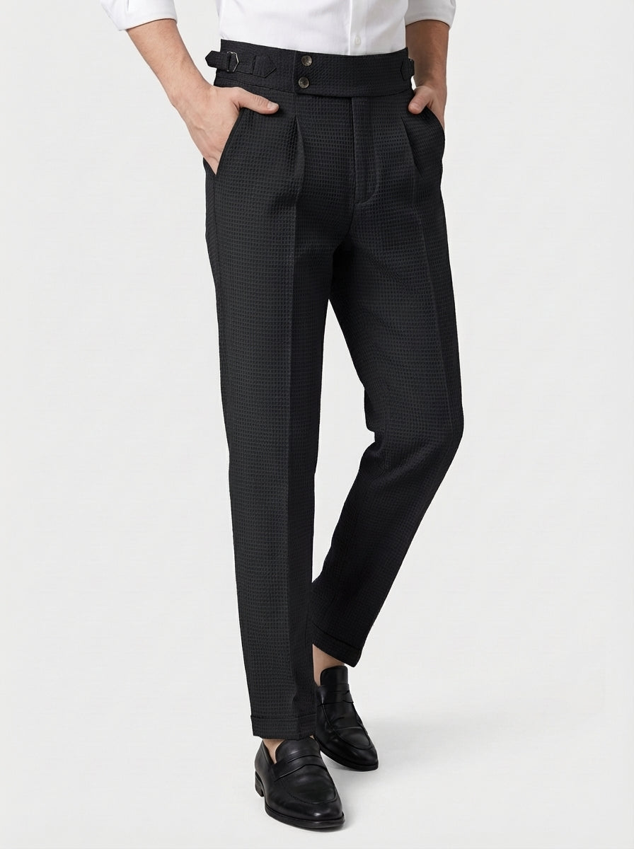 Henry | Men's Pleated Wedding Guest Dress Pants