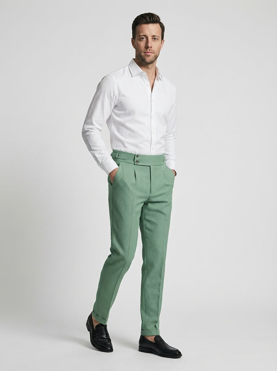 Henry | Men's Pleated Wedding Guest Dress Pants