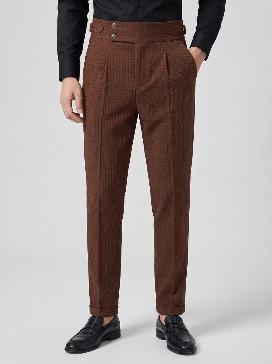 Henry | Men's Pleated Wedding Guest Dress Pants