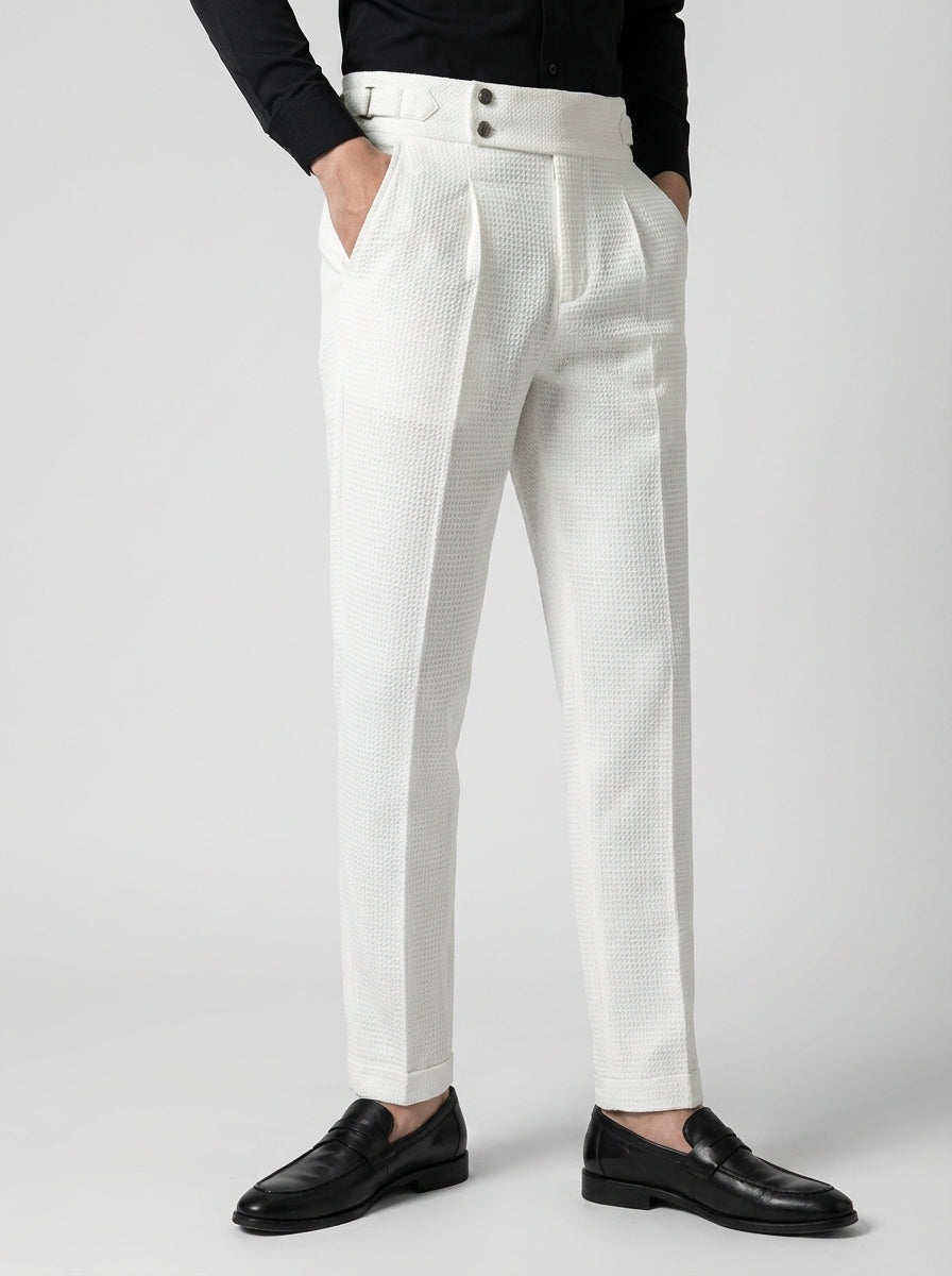 Henry | Men's Pleated Wedding Guest Dress Pants