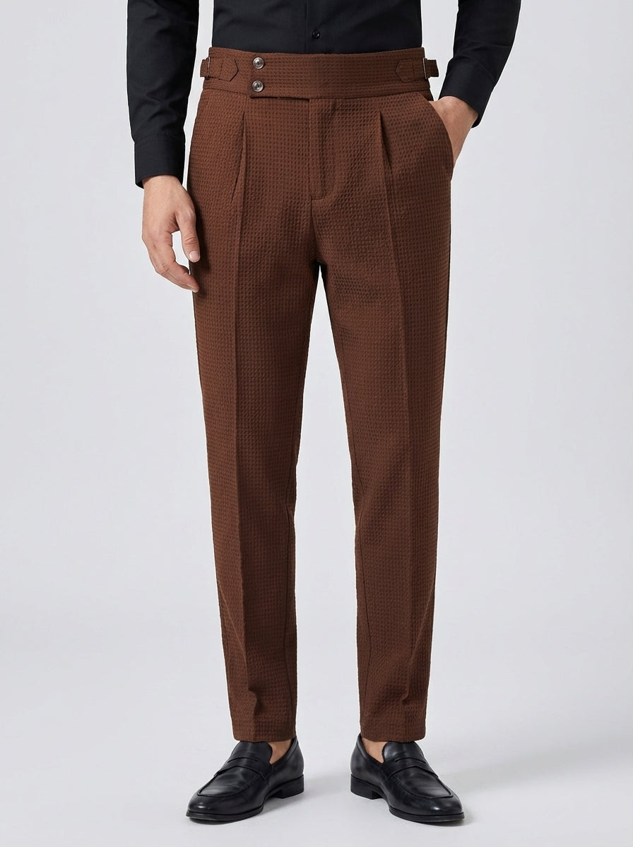 Henry | Men's Pleated Wedding Guest Dress Pants