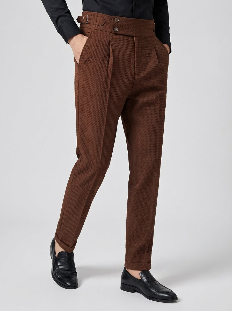 Henry | Men's Pleated Wedding Guest Dress Pants