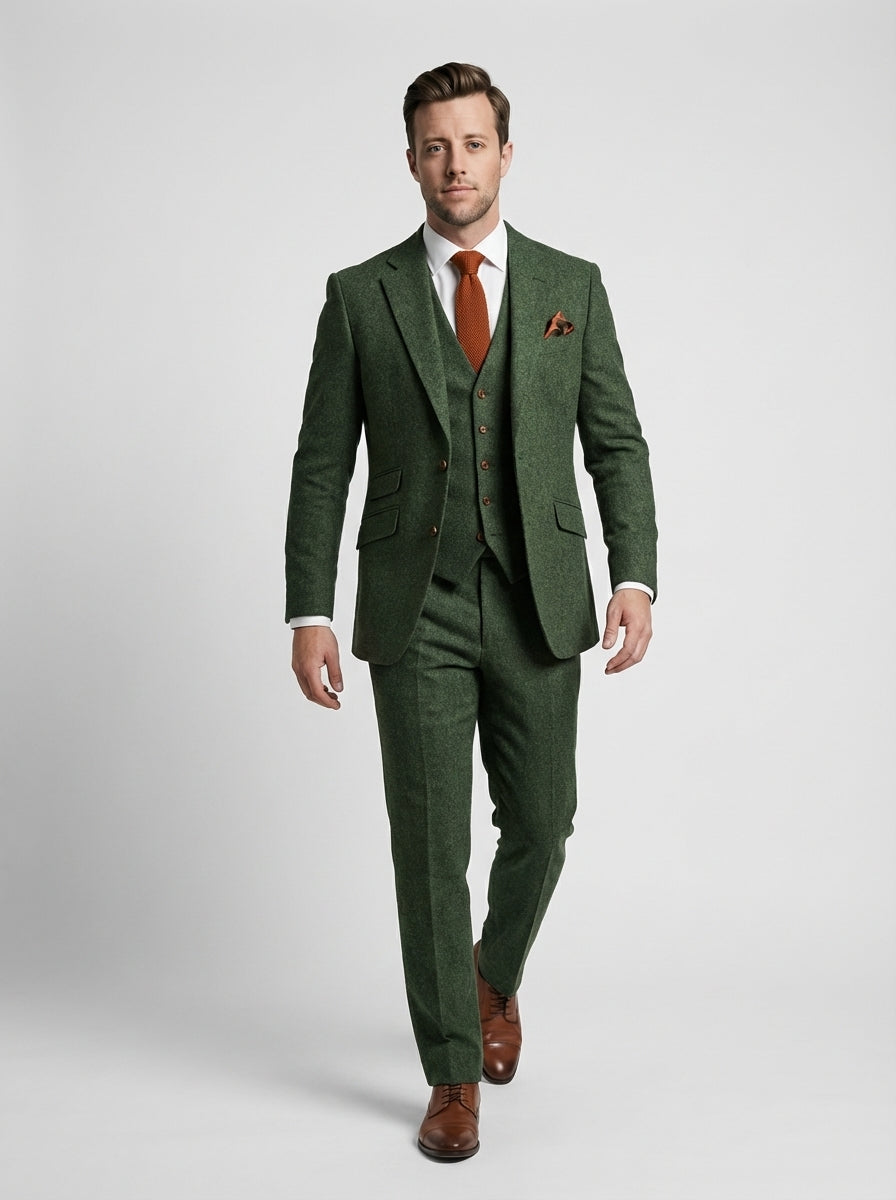 John | Men’s Three Piece Wedding Formal Suit