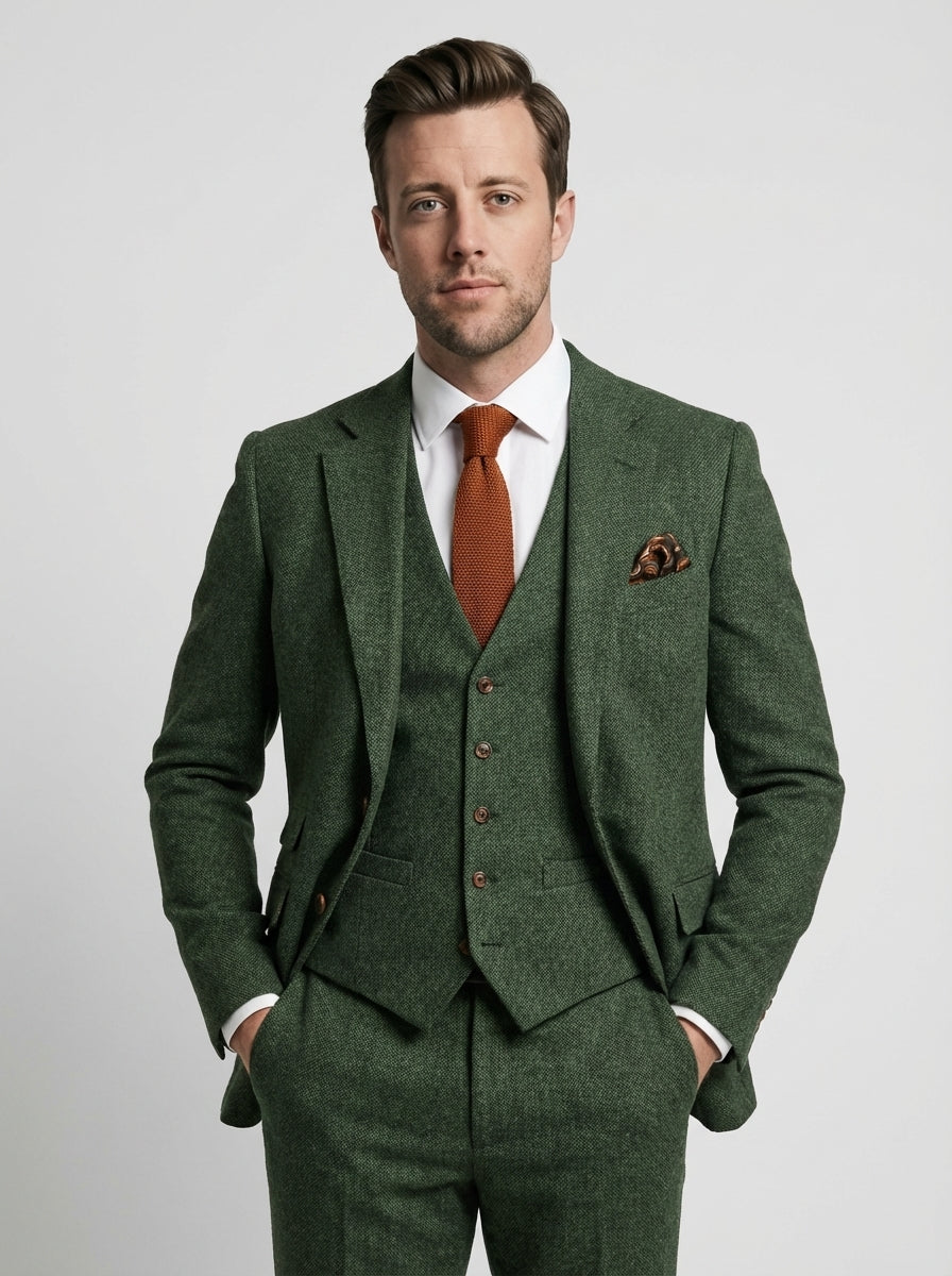 John | Men’s Three Piece Wedding Formal Suit