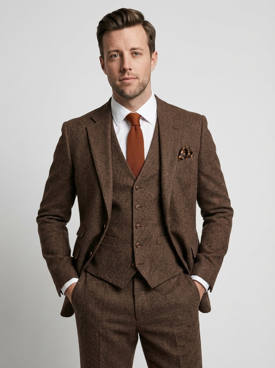John | Men’s Three Piece Wedding Formal Suit