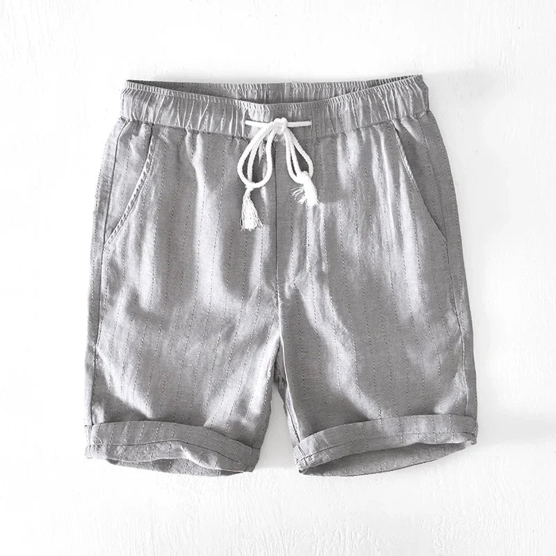Joseph | Men’s Knee Length Drawstring Pinstripe Shorts