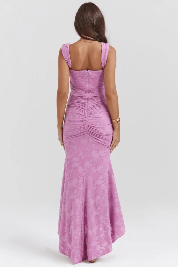 Katherine | Women's Graduation Sleeveless Open Back Fishtail Dress