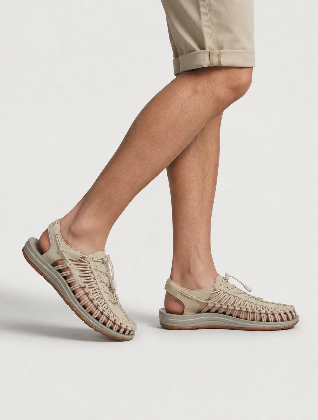 Louis | Men’s Closed Toe Cut Out Summer Sandals