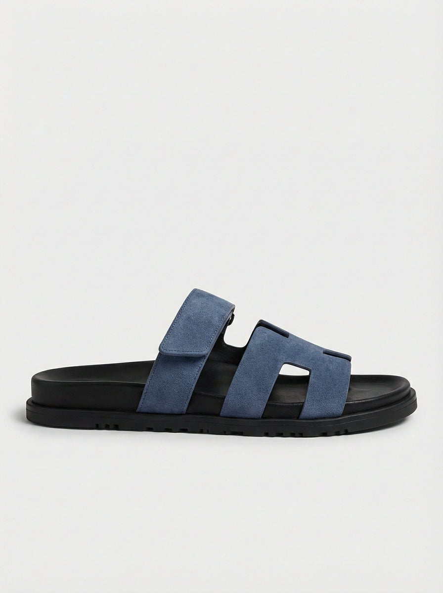 Matthew | Men’s Slide Sandals With Wide Strap And Open Toe