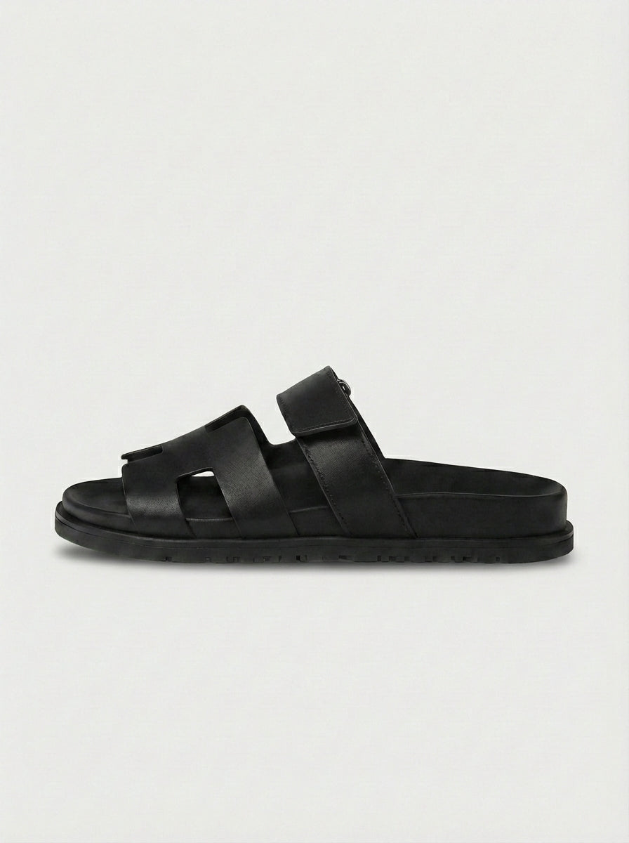 Matthew | Men’s Slide Sandals With Wide Strap And Open Toe