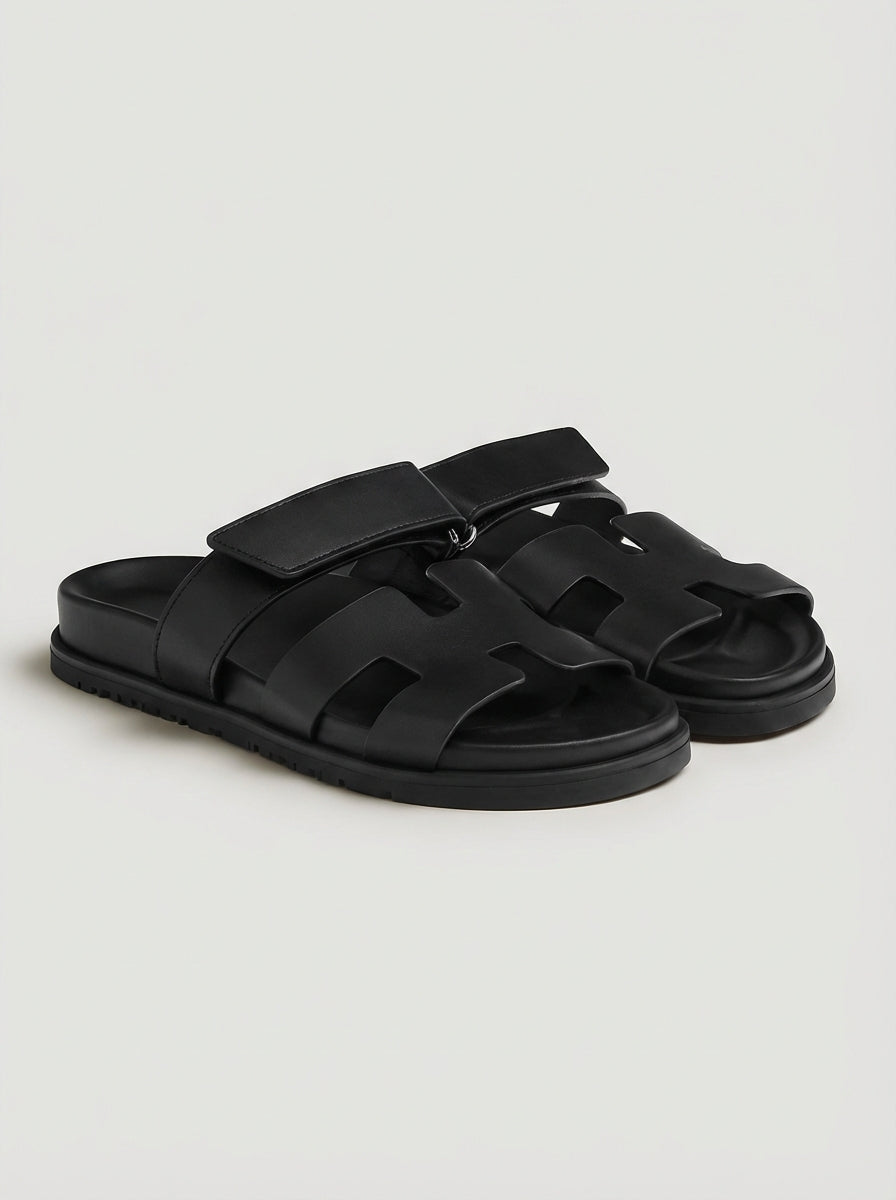 Matthew | Men’s Slide Sandals With Wide Strap And Open Toe