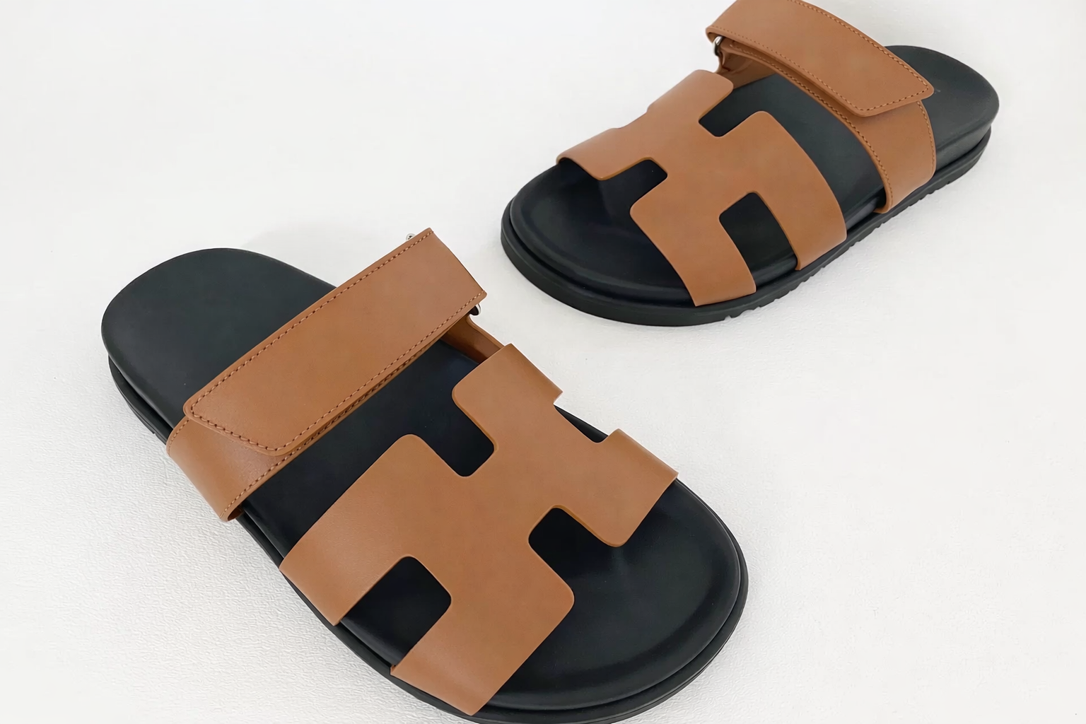 Matthew | Men’s Slide Sandals With Wide Strap And Open Toe