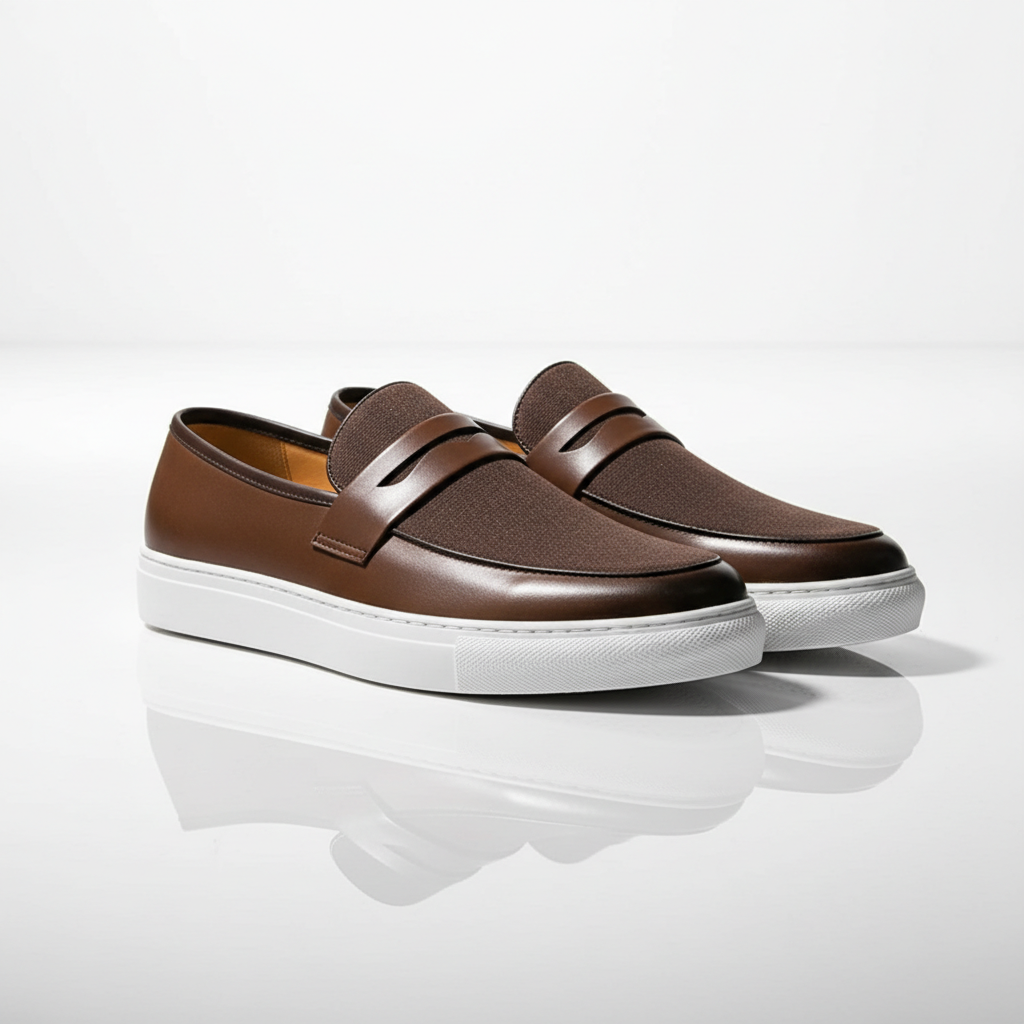 Max | Men's Round Toe Slip-On Dress Loafers