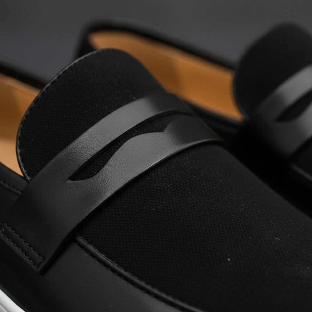 Max | Men's Round Toe Slip-On Dress Loafers
