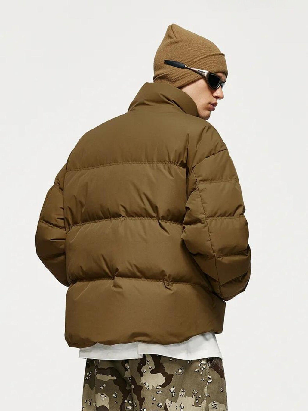 Men’s Asymmetric Puffer Jacket