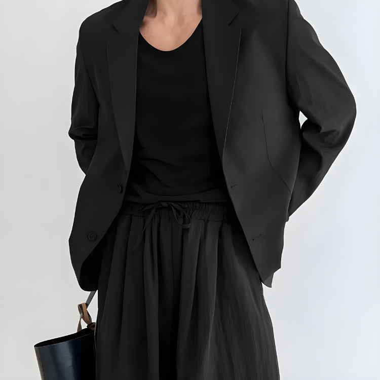 Men’s Blazer with Lapel Collar