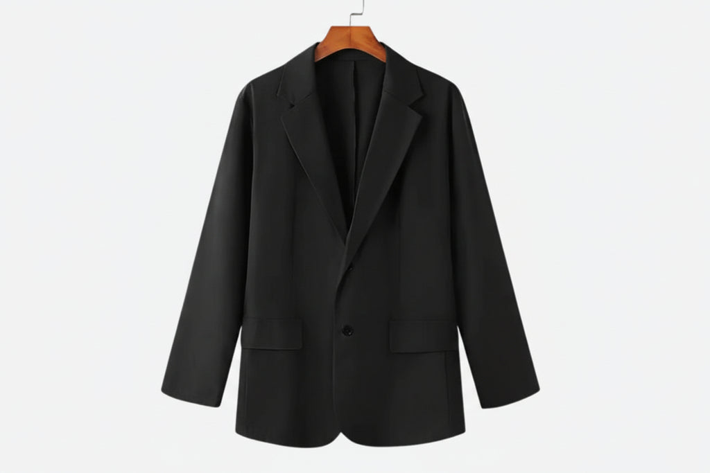 Men’s Blazer with Lapel Collar
