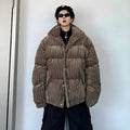 Men’s Buttoned Corduroy Jacket