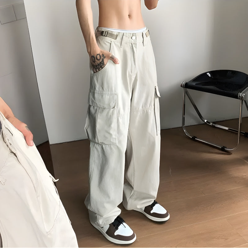 Men’s Cargo Pants Baggy Utility Style