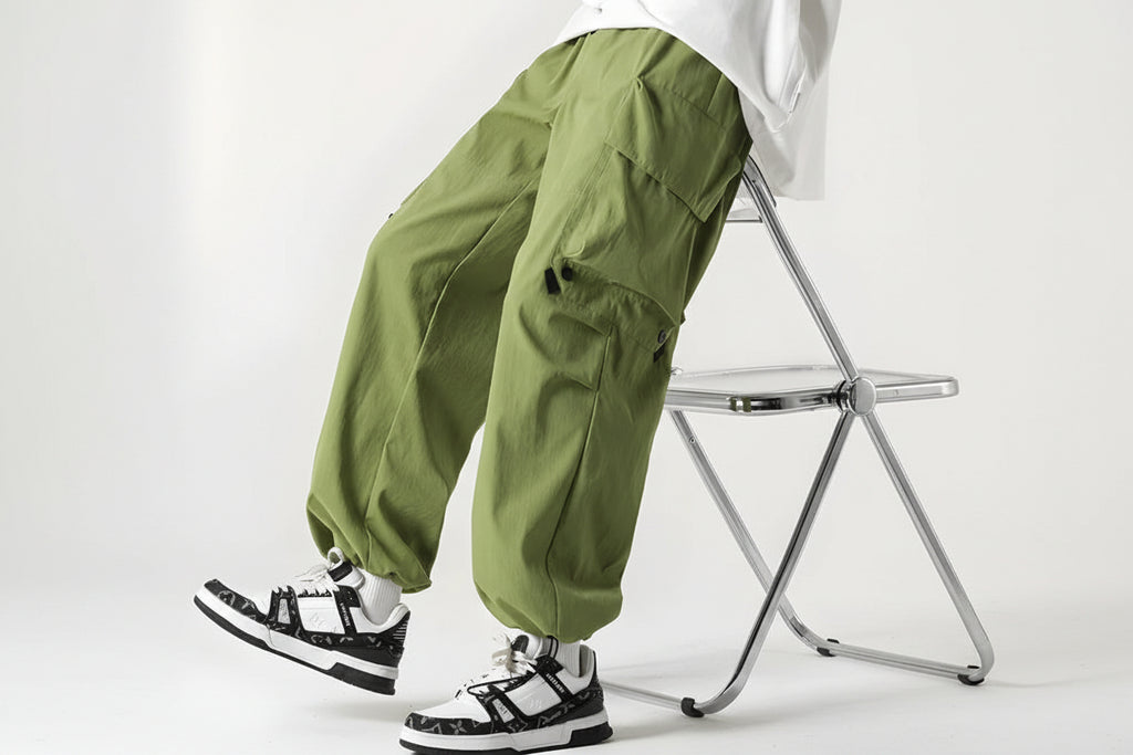 Men’s Cargo Parachute Pants