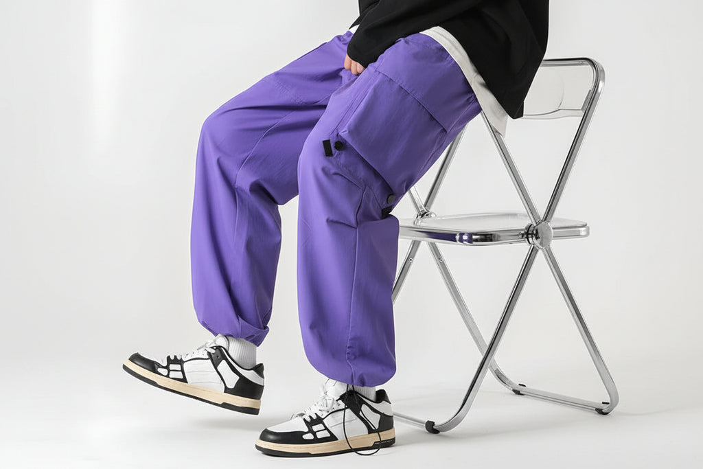 Men’s Cargo Parachute Pants