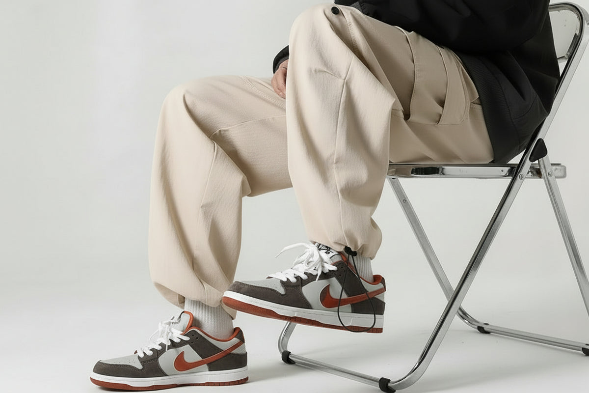 Men’s Cargo Parachute Pants