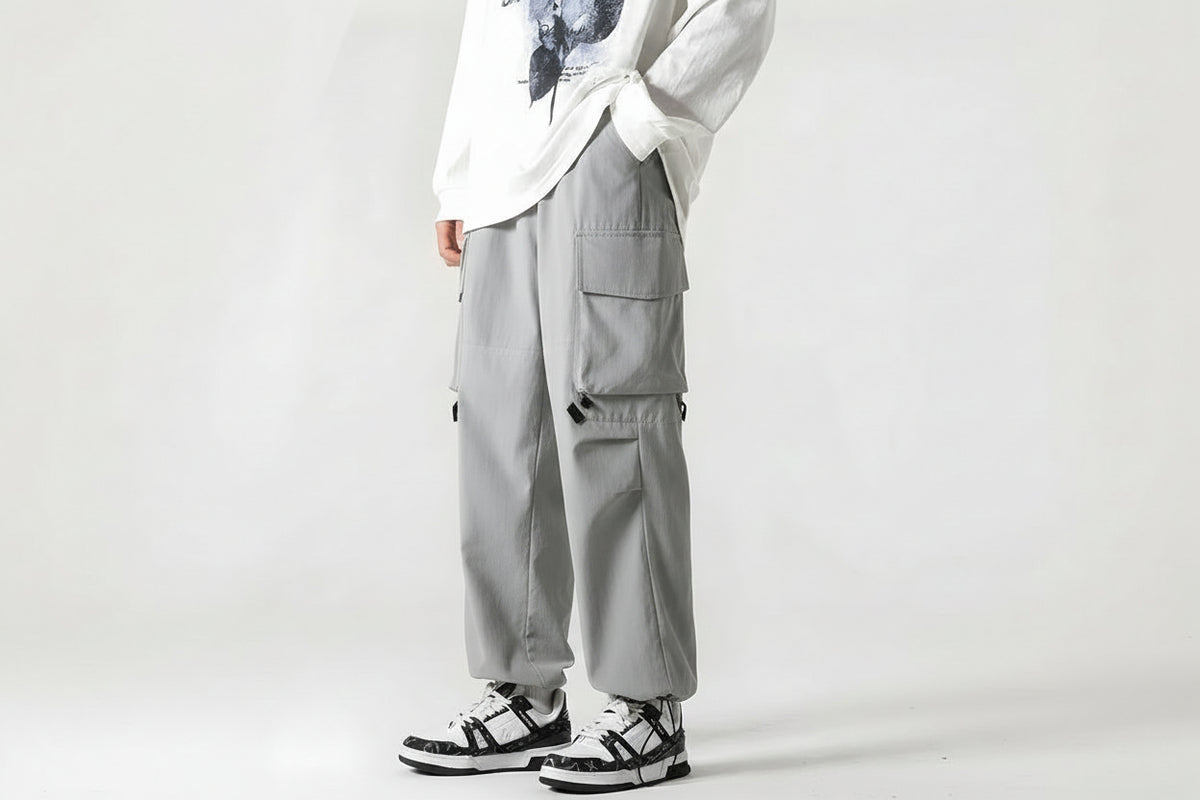 Men’s Cargo Parachute Pants
