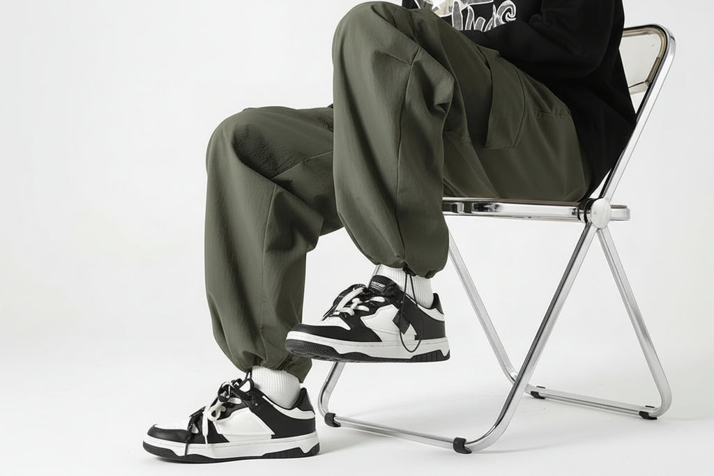 Men’s Cargo Parachute Pants