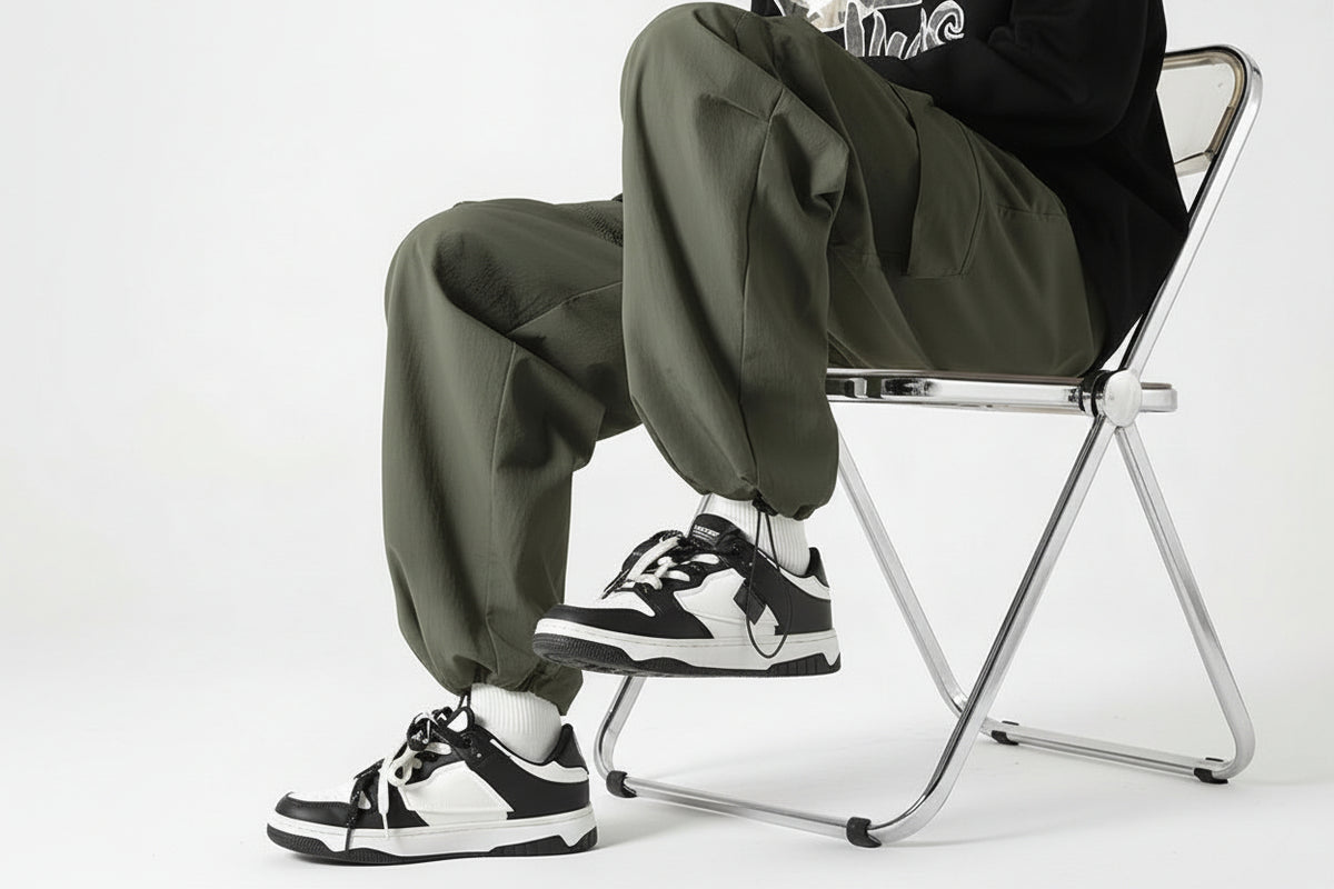 Men’s Cargo Parachute Pants