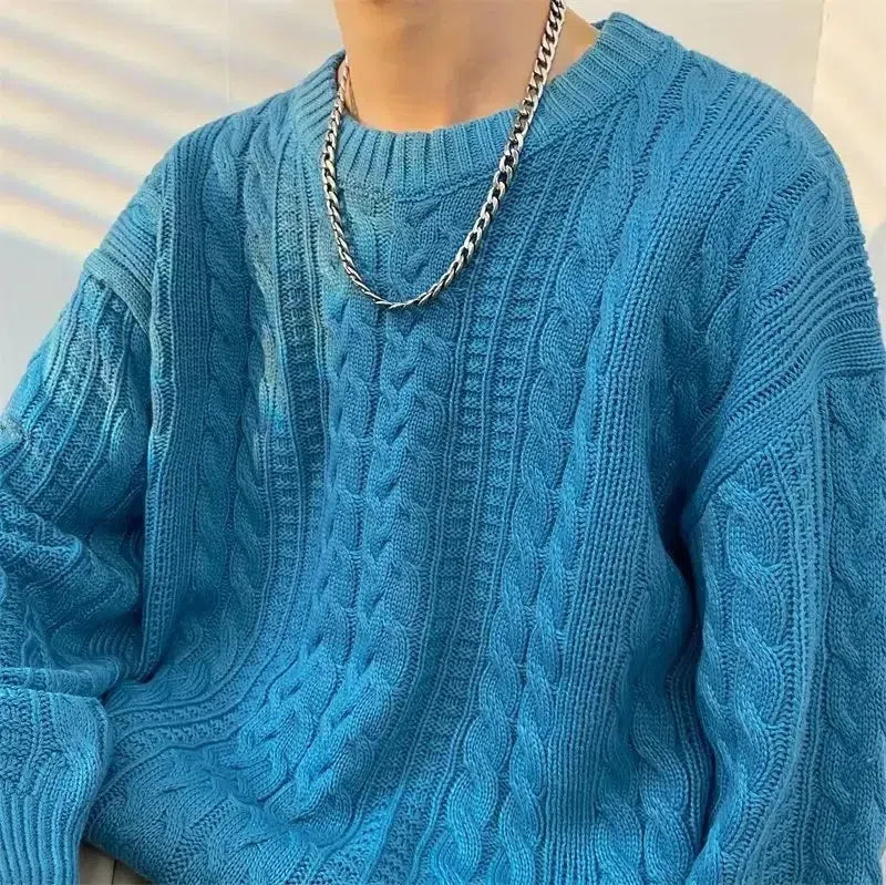 Men’s Classic Cable-Knit Sweater